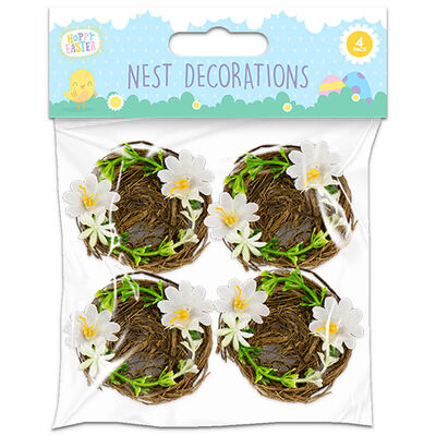 Easter Nest Decoration: Pack of 4 image number 1