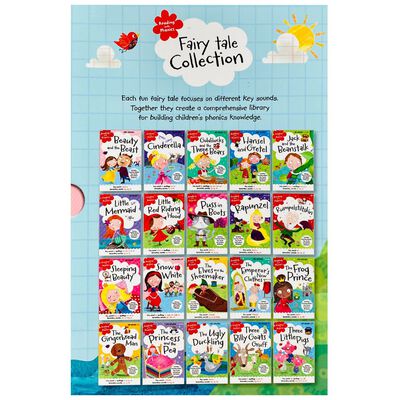 Reading with Phonics Fairy Tale Collection: 20 Book Box Set image number 5
