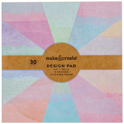 Ombre Design Pad: 6 x 6 Inches image number 1