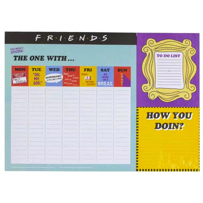 Friends A3 Weekly Planner image number 1