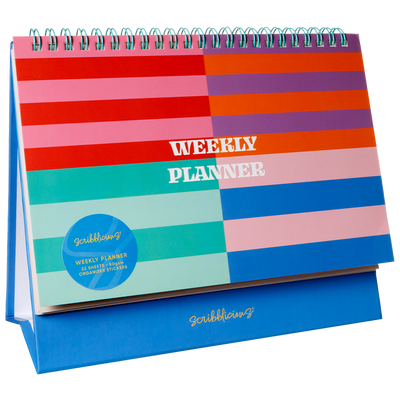 Colour Block Weekly Desk Planner image number 1
