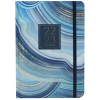 A5 Padded Blue 2022-2023 Week to View Academic Diary