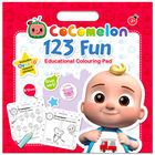 Cocomelon 123 Fun: Educational Colouring Pad image number 1