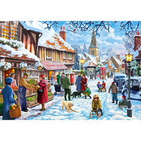 Christmas Market 1000 Piece Jigsaw Puzzle