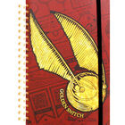 A5 Harry Potter Snitch Lined Notebook image number 1