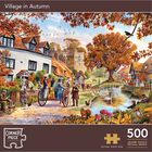Village In Autumn 500 Piece Jigsaw Puzzle image number 1