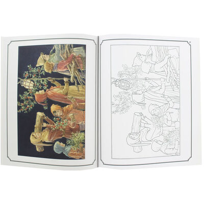 The Enchanting Christmas Colouring Book image number 2