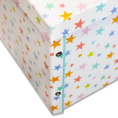 Cute Crew Stars Collapsible Storage Box image number 2