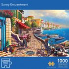Sunny Embankment 1000 Piece Jigsaw Puzzle image number 1