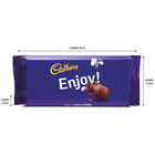 Cadbury Dairy Milk Chocolate Bar 110g - Enjoy image number 3
