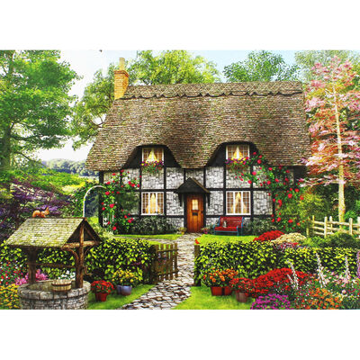 The Florists Cottage 500 Piece Jigsaw Puzzle From 1.50 GBP | The Works