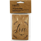 10 Kraft Mini Wedding Favour Bags image number 1