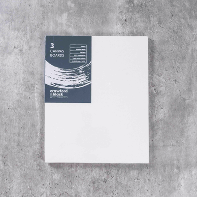 Crawford & Black Canvas Boards: Pack of 3 image number 2