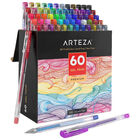 Arteza Assorted Coloured Gel Ink Pens: Pack of 60 image number 1