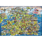 UK Landmarks 1000 Piece Jigsaw Puzzle image number 2