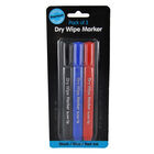 Dry Wipe Markers - Pack Of 3 image number 1