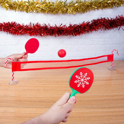 Christmas Naughty Elf Mini Table Tennis image number 3