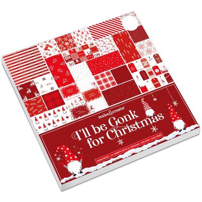 I&rsquo;ll be Gonk for Christmas Design Pad: 12 x 12 Inches image number 1