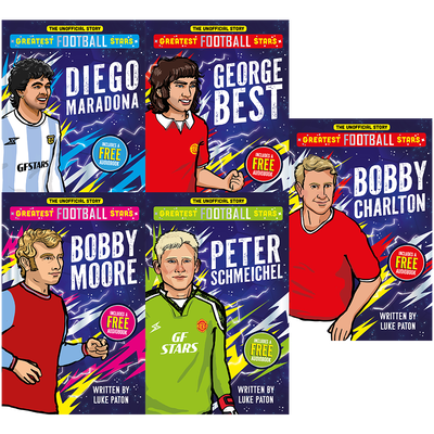 Greatest Football Stars: 10 Book Set image number 3