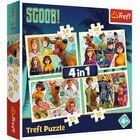Scooby Doo 4-in-1 Jigsaw Puzzle Set image number 1