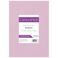 A4 Centura Pearl Pastels Card: 40 Sheets