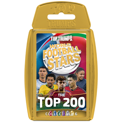 Top Trumps: World Football Stars Top 200 - Pack 6 image number 1