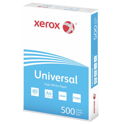 Xerox Universal A4 White 80gsm Copier Paper - 500 Sheets image number 1