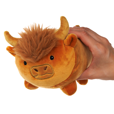 PlayWorks Hugs & Snugs Mini Plush: Highland Cow image number 3