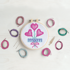 Simply Make: Heart Balloons Cross Stitch Craft Kit image number 2