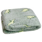 Glow in the Dark Dinosaur Blanket image number 2