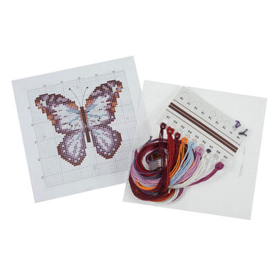 Cross Stitch Kit: Butterfly image number 3