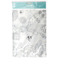 Colour Your Own Easter Tablecloth