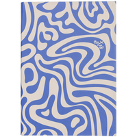 A5 Flexi Blue Marble Notebook