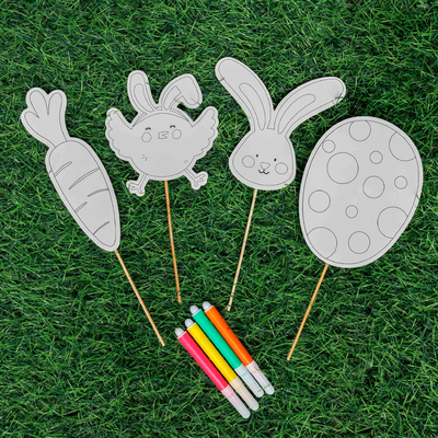 Colour Your Own Easter Signs Kit Bundle image number 2