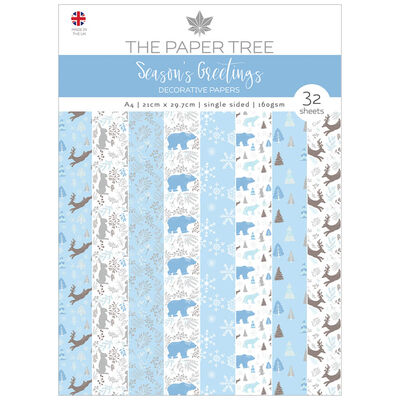 Season&rsquo;s Greetings Decorative Paper Pad image number 1