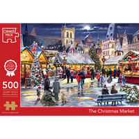 The Christmas Market 500 Piece Jigsaw Puzzle