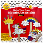 Make Your Own Cute Mosaic Art Sticks image number 1
