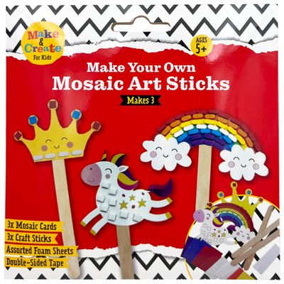 Make Your Own Cute Mosaic Art Sticks image number 1