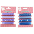 4 x 1m Pastel Ribbon Trims - Assorted image number 3