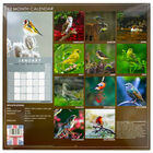 British Birds 2022 Square Calendar and Diary Set image number 4