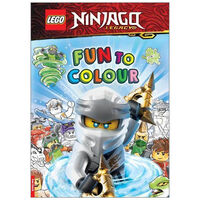 Lego Ninjago: Fun to Colour