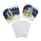 8 Peter Rabbit Christmas Cards in Tin - Mrs Rabbit image number 2