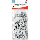 200 Assorted Wiggly Eyes - 3 Pack image number 1