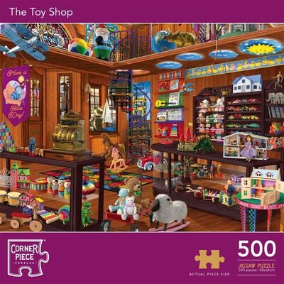 The Toy Shop 500 Piece Jigsaw Puzzle image number 1