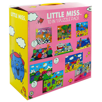 Little Miss 10-in-1 Jigsaw Puzzle Pack image number 1