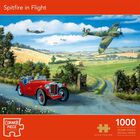 Spitfire in Flight 1000 Piece Jigsaw Puzzle image number 1