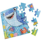 Shark Giant Shaped 24 Piece Foam Jigsaw Puzzle image number 4