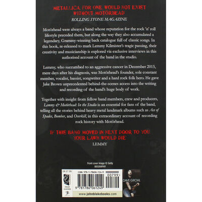 Lemmy & Motorhead in the Studio image number 3