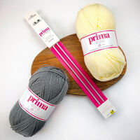 Prima Single Point Knitting Needles: 35cm x 4.00mm