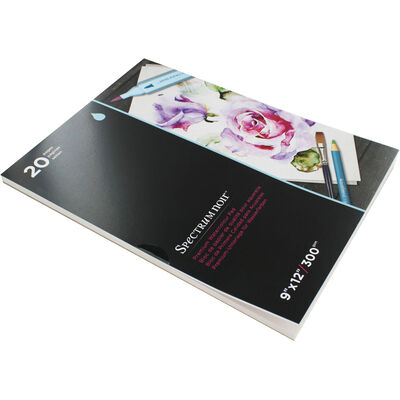Spectrum Noir 9x12 Inch Premium Watercolour Paper Pad image number 3